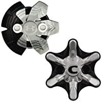 Champ Zarma-Under Armour Puntas (20 Piezas)- Unisex Adulto- Negro-Plata- Talla única